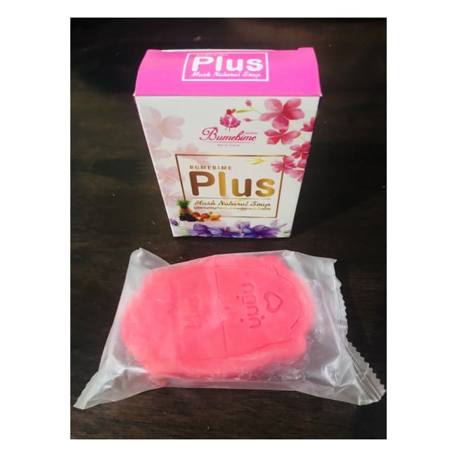 WGEAsia Bumebime Plus Mask Natural Soap 100G ( Upgraded Version) Authentic instant skin herbal organic fast natural trending