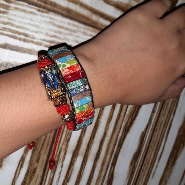 Color Burst Positivity Bracelet