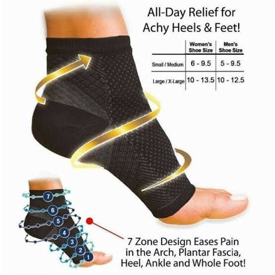 Copper Infused Foot Support Compression
