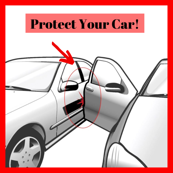 Anti-Collision Guard for Car Doors or Side Mirrors (BUY ONE TAKE ONE!)