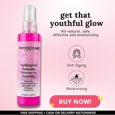 Firmestasse Rosewater Shimmer Facial Spray Buy 1 Bottle