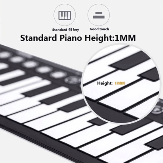 Hand Roll Portable Piano