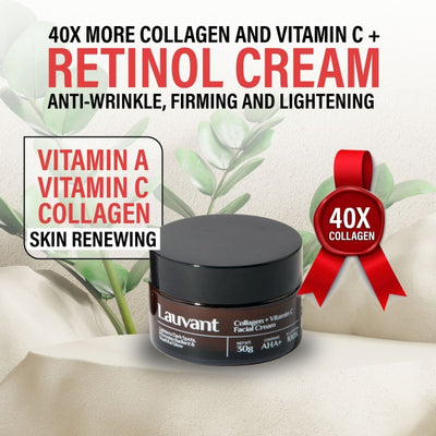 Lauvant Retinol Vitamin C and Collagen 3-in-1 Cream