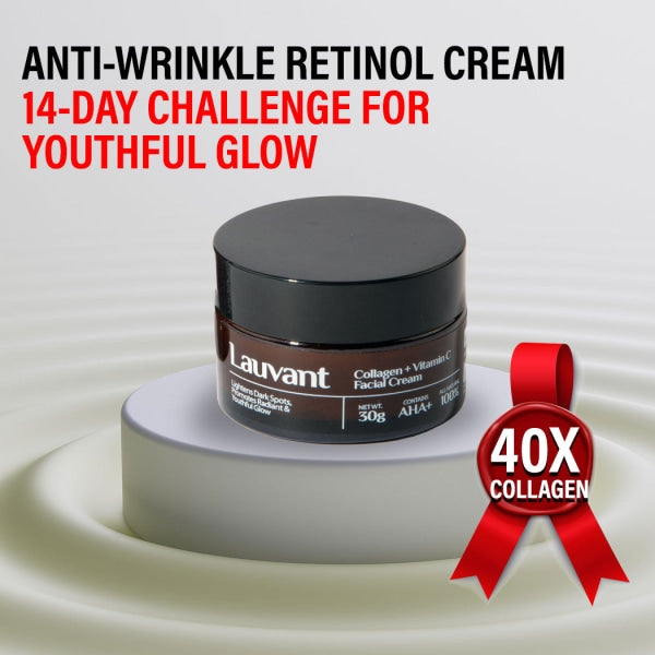 Lauvant Retinol Vitamin C and Collagen 3-in-1 Cream