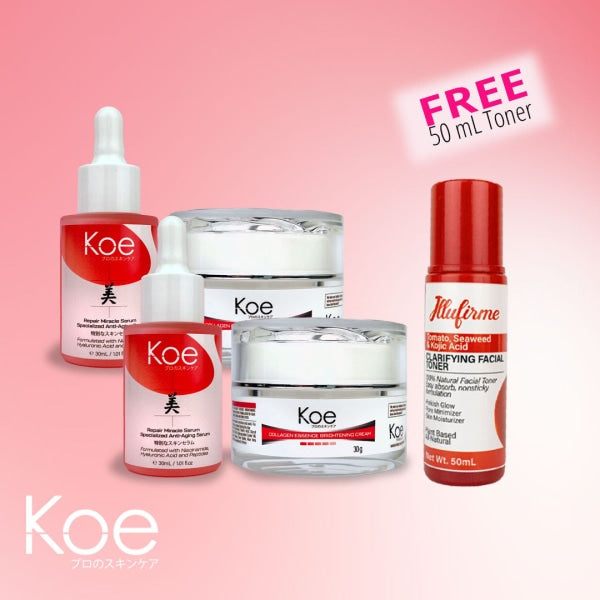Koe Serum and Cream Radia-Lift Combo 2 Sets