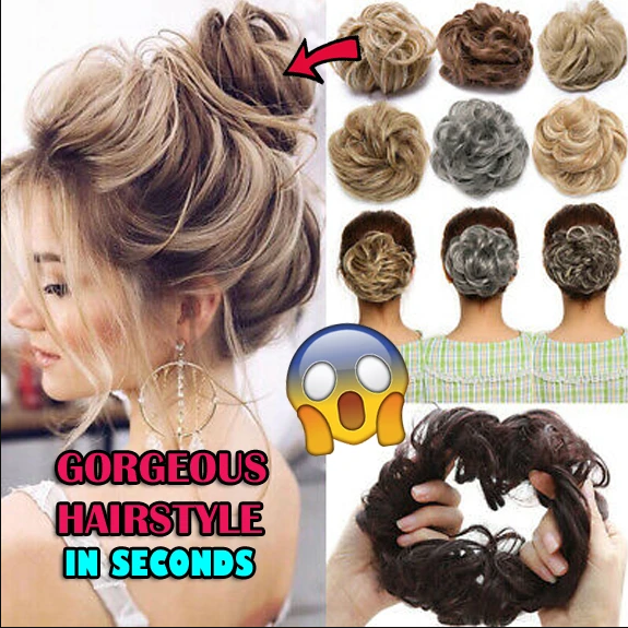 Messy Rose Bun