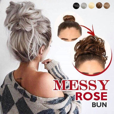 Messy Rose Bun