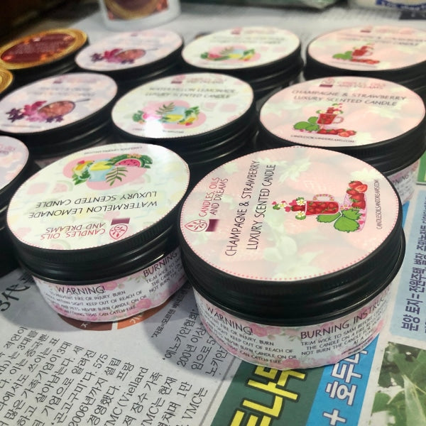 Cherry Blossom Luxury Scented Candle Mini