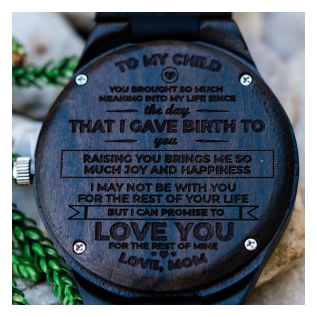 To My Child Love Mom Watch - Love You By Wgeasia