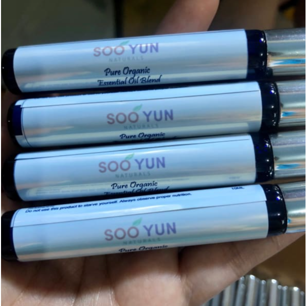 Fasting Aid Organic Essential Oil Blend by Soo Yun