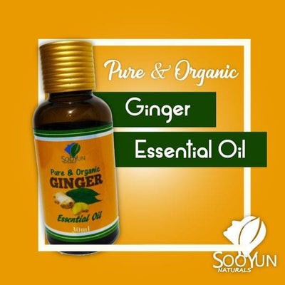 Pure and Organic Ginger Essential Oil by Soo Yun
