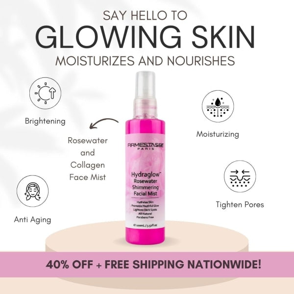 Firmestasse Rosewater Shimmer Facial Spray