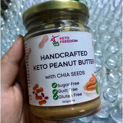 Handcrafted Keto Peanut Butter Chia