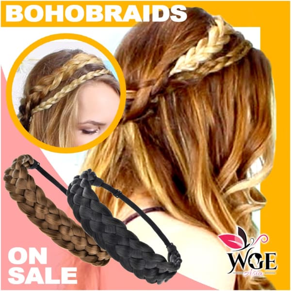 BohoBraids™ Bohemian Easy-Wear Hairbands WeGotEverythingPhilippines