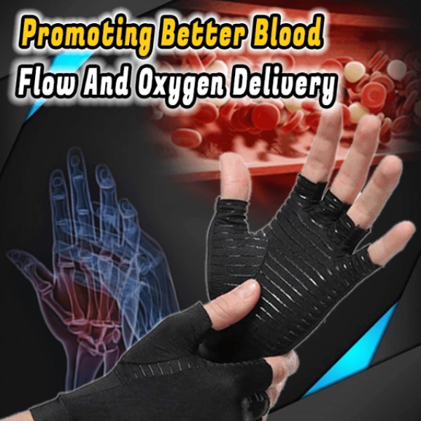 Copper Compression Arthritis Gloves