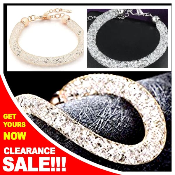 Clear Crystal Healing Bracelet