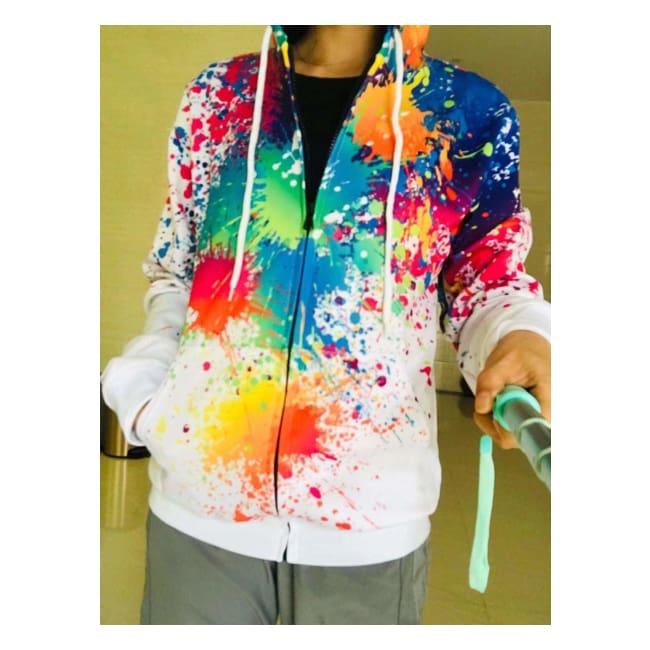 Divine Intervention Splatter - Hoodie (Unisex)