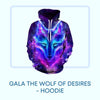 Gala the Wolf of Desires - Hoodie (UNISEX)