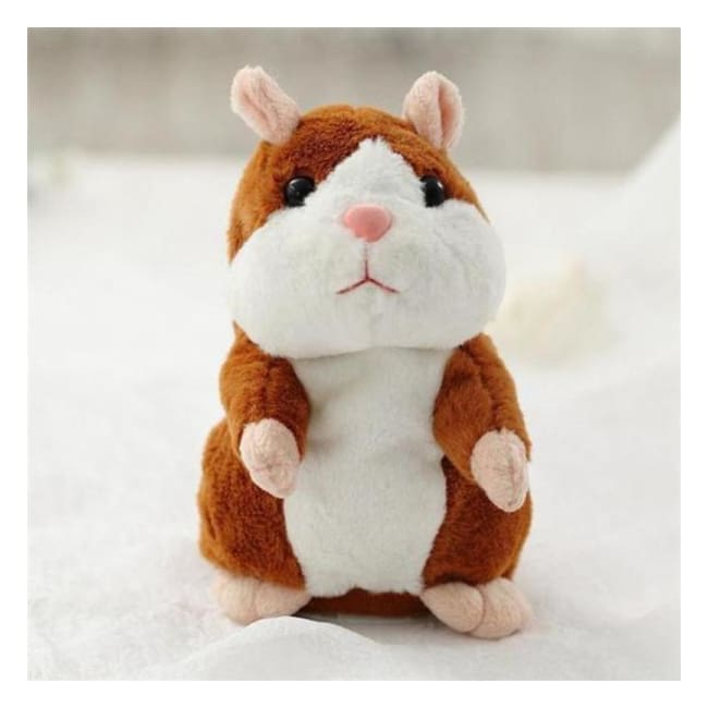 Talking Hamster Light Brown Toys giggle giggles laugh giggling speaking hamster Talk back speak