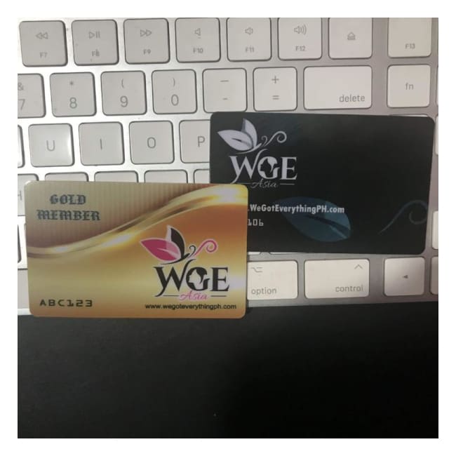 cards Gold members Membership WGEAsia discount 10% 12% Platinum