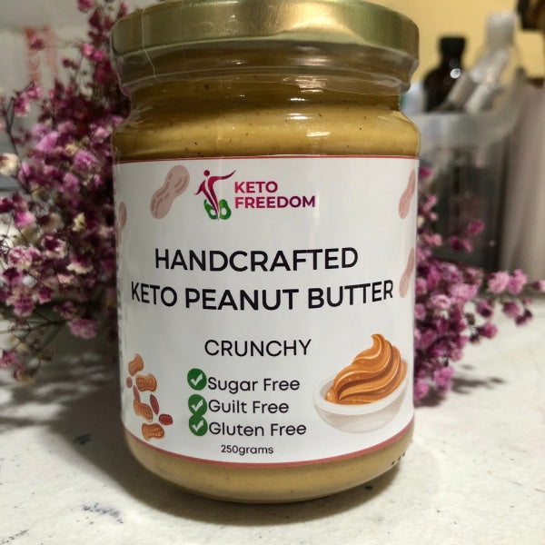 Handcrafted Keto Peanut Butter Crunchy