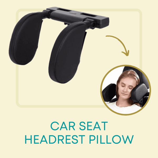 Car Seat Headrest Pillow