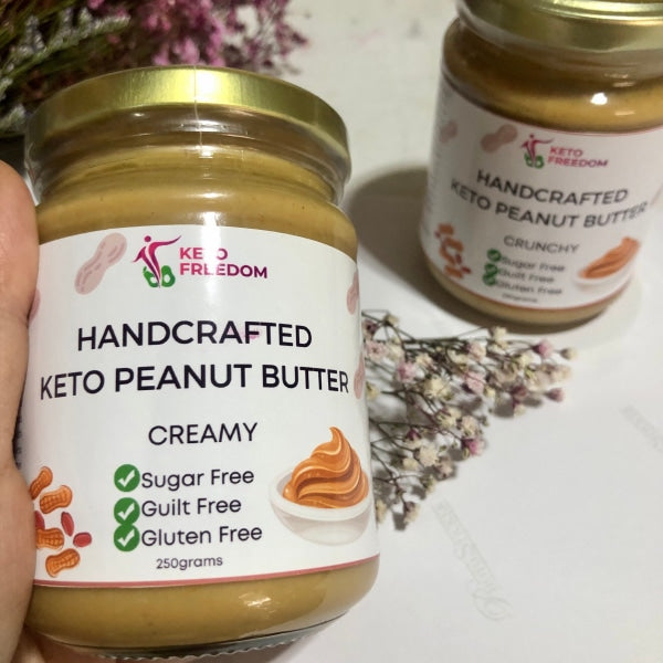 Handcrafted Keto Peanut Butter Creamy