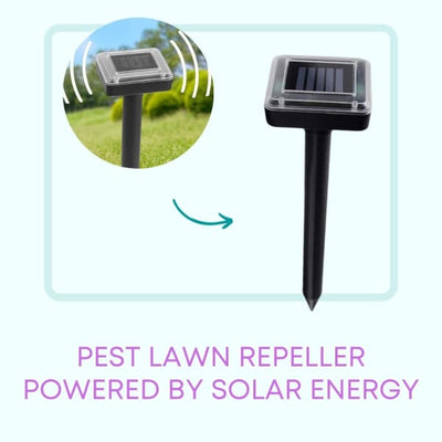 Pest Lawn Repeller Powered by Solar Energy