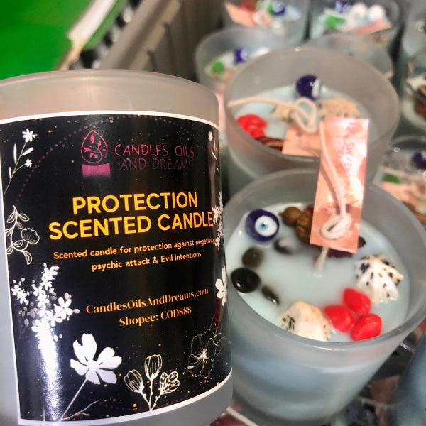 PROTECTION SCENTED CANDLE