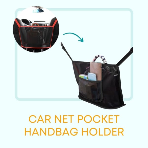 Carnet pocket store handbag holder