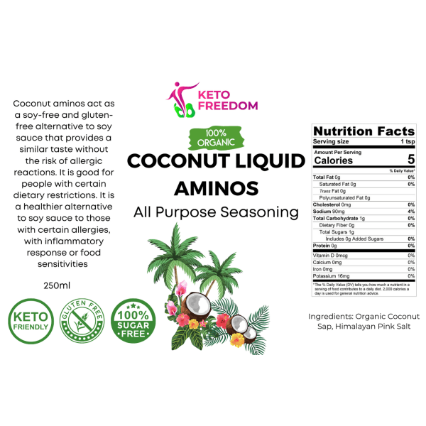 Coconut Liquid Aminos All Purpose Seasoning