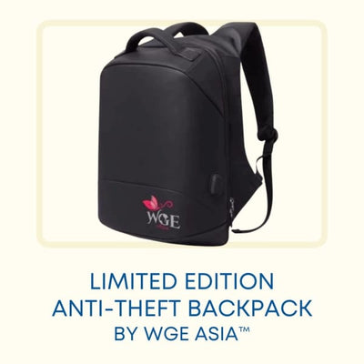 LIMITED EDITION Anti-Theft Backpack by WGE Asia™