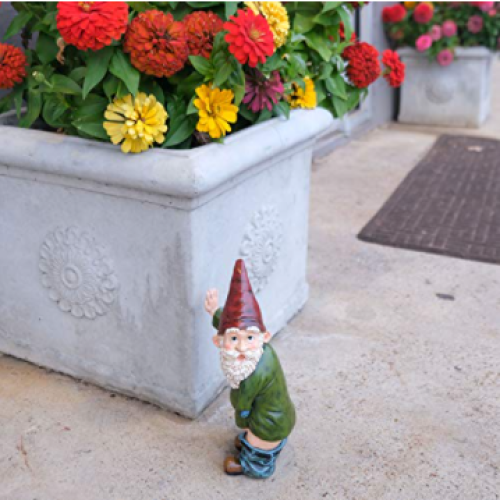 Peeing Garden Gnome
