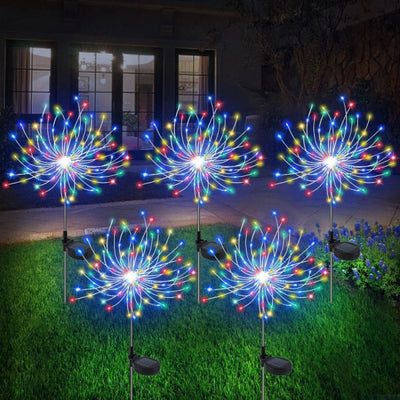 Solar Firework Light by Edgecom Multicolor / 90PCS LED