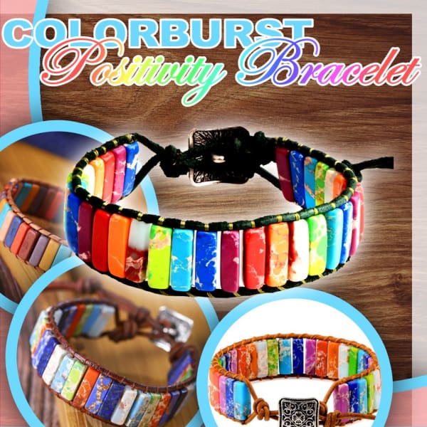 Color Burst Positivity Bracelet