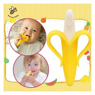 Banana Teether Teething Toothbrush babies