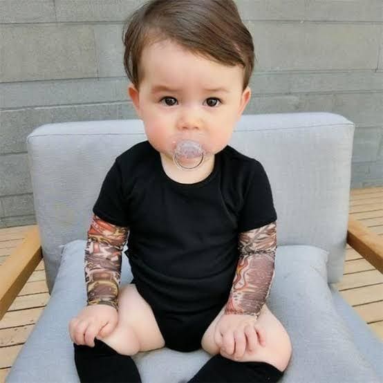 Tattoo Baby Romper