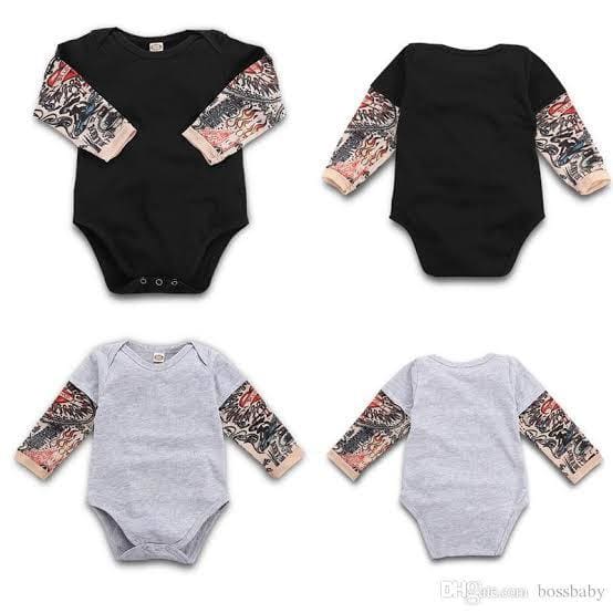 Tattoo Baby Romper