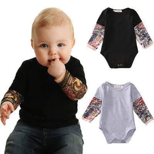 Tattoo Baby Romper