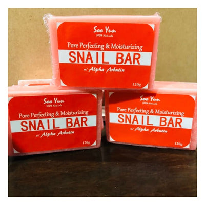 Pore Perfecting & Moisturizing Snail Bar 120G By Soo Yun