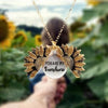 Sunflower Locket Necklace