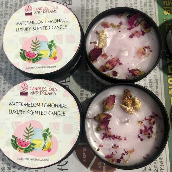 Watermelon Lemonade Luxury Scented Candle