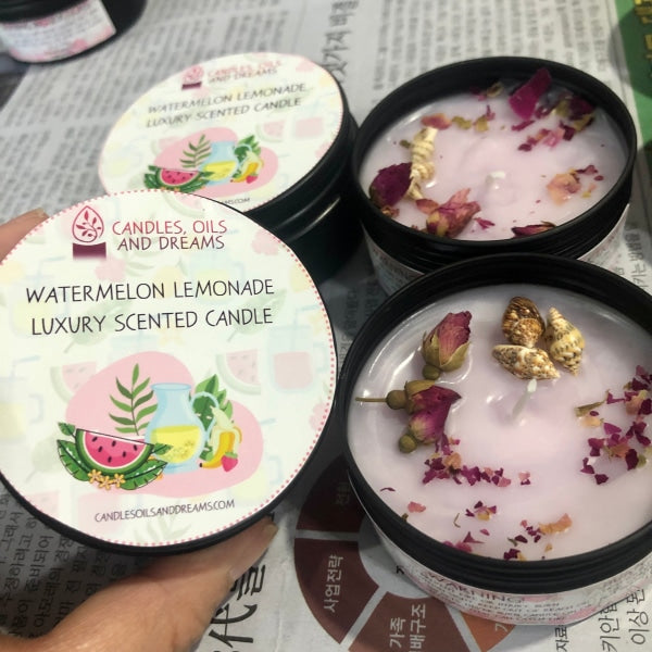 Watermelon Lemonade Luxury Scented Candle