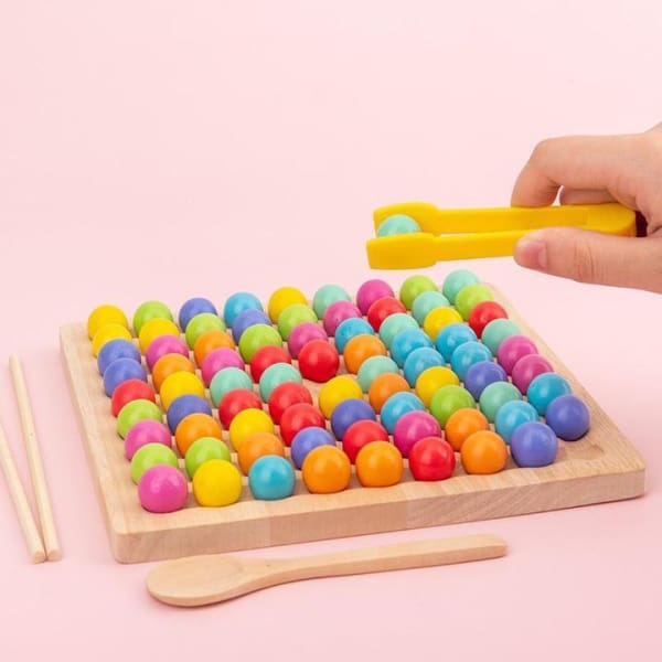 Wooden Go Games Set Dots Shuttle Beads Board Games